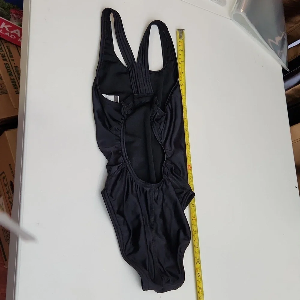Speedo Swimsuit Womens Size 8 Black Pro LT